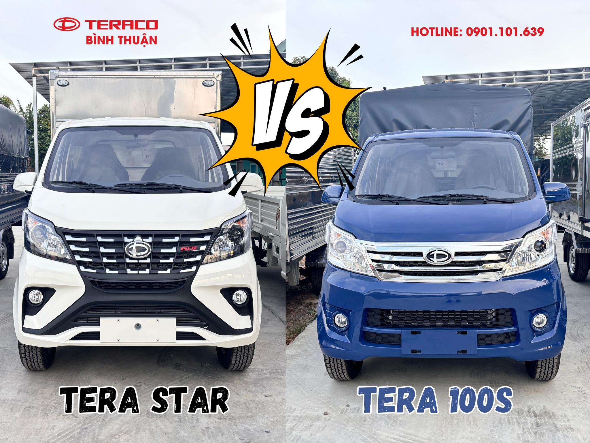 Tera100S và Tera Star - Phân Khúc Tải Nhẹ 990kG