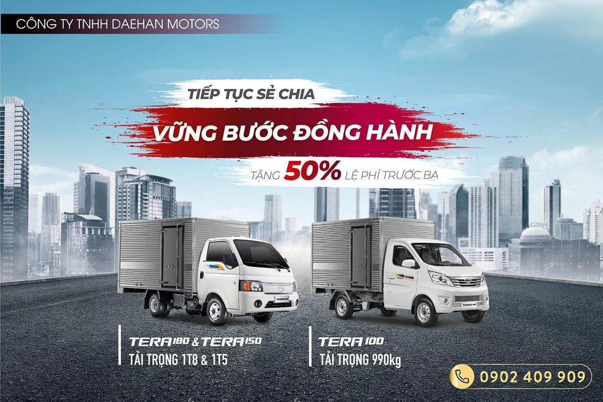 "TIẾP TỤC SẺ CHIA - VỮNG BƯỚC ĐỒNG HÀNH" CÙNG KHÁCH HÀNG VỚI ƯU ĐÃI 50% LPTB