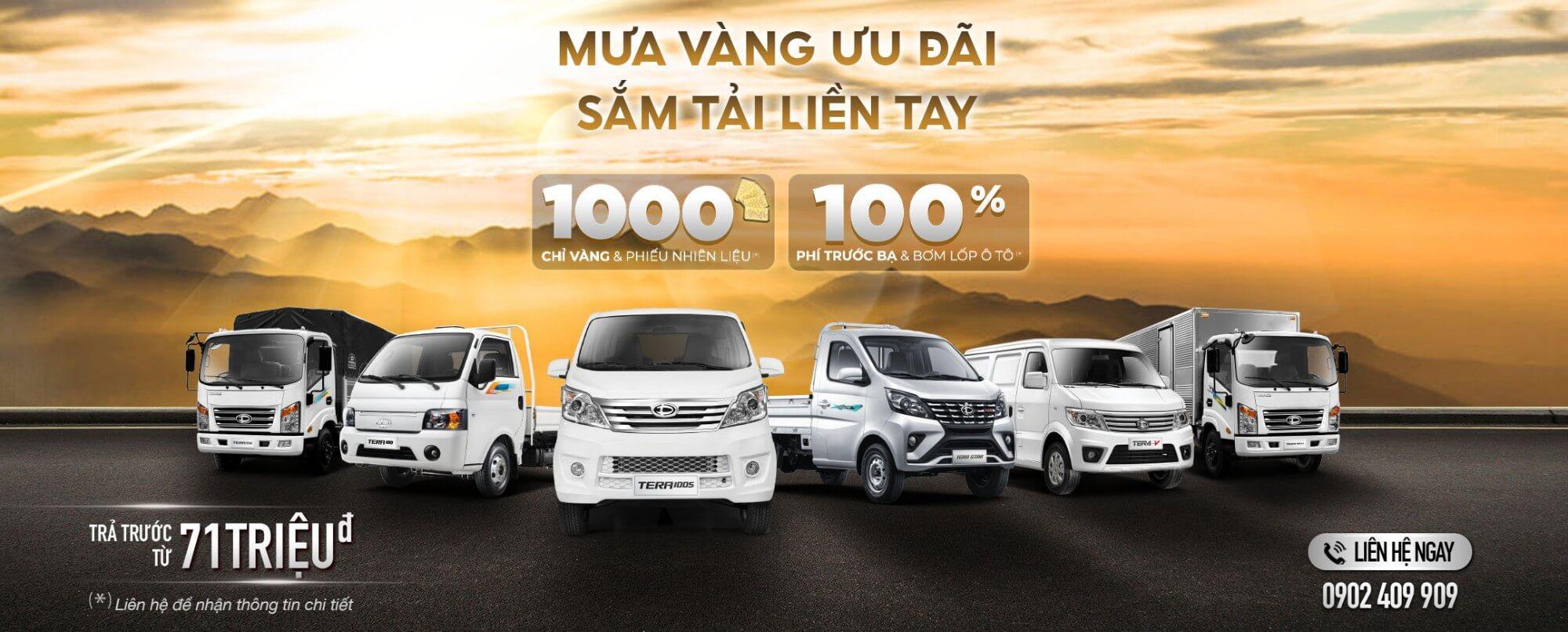 Daehan Motors triển khai chương trình “Mưa vàng ưu đãi – Sắm tải liền tay”