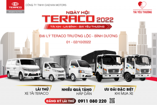 NGÀY HỘI TERACO 2022 SẮP CÓ MẶT TẠI BÌNH DƯƠNG