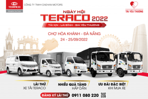 TƯNG BỪNG SỰ KIỆN “NGÀY HỘI TERACO 2022” TẠI ĐÀ NẴNG NGÀY 24-25/9/2022