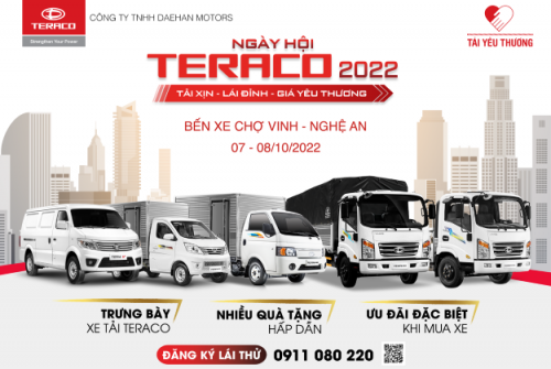 SỰ KIỆN LỚN NHẤT NĂM - NGÀY HỘI TERACO 2022 CÓ MẶT TẠI NGHỆ AN