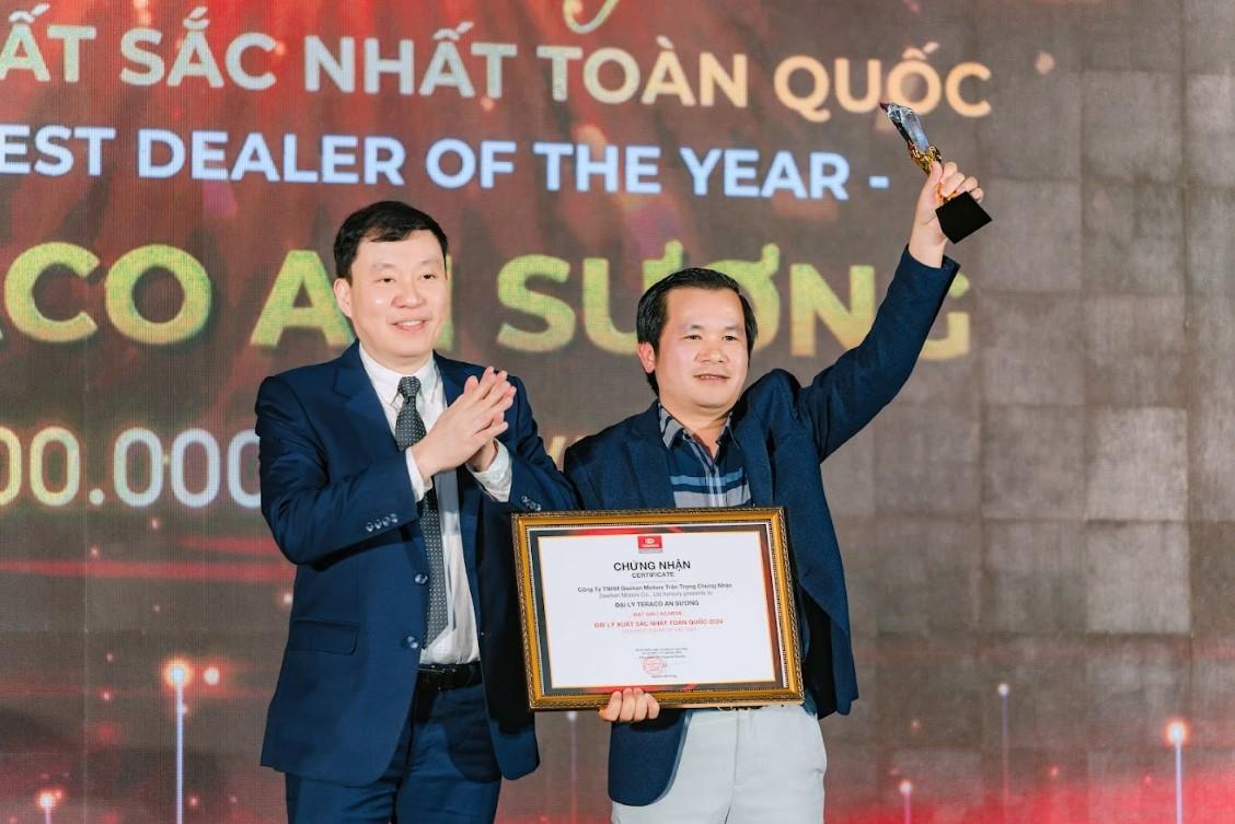 Teraco An Sương giữ vững ngôi vị Đại lý Xuất sắc nhất Toàn quốc